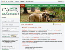 Tablet Screenshot of mastibe-hotel.cz